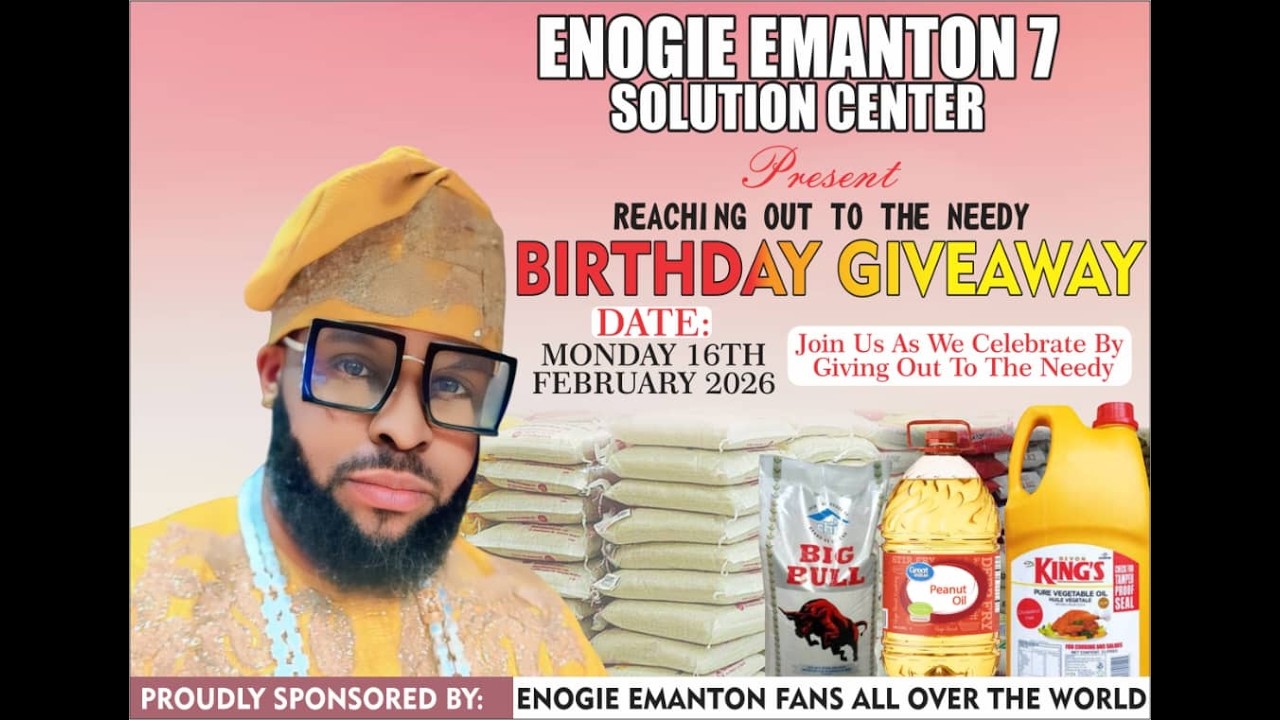 Reaching Out to the Needy/Birthday Giveaway