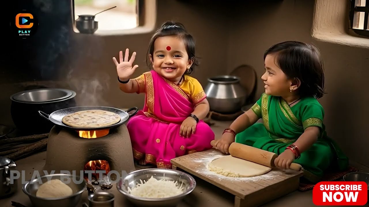 बुवा के हाथ का मूली का पराठा 😂 | Funny Kids Comedy | Viral Desi Family Video