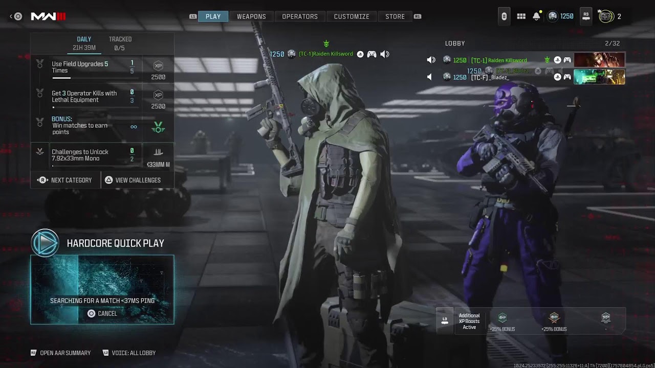 Raiden and blades Grave yard shift(2-21-26)