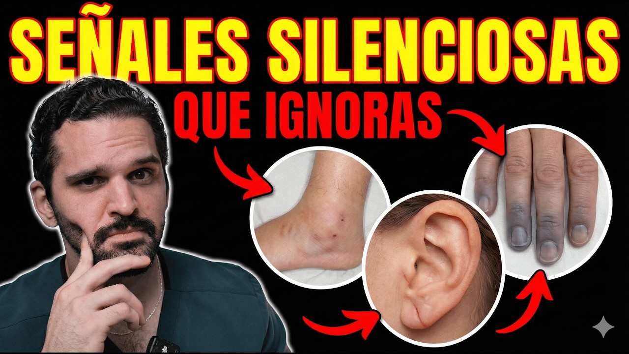 5 Marcas en tu cuerpo que REVELAN un corazón enfermo (MÍRATE ahora)