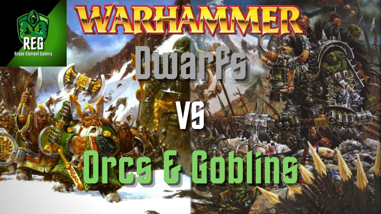 Warhammer Fantasy 6th Edition Battle Report | Dwarfs vs Orc & Goblins
