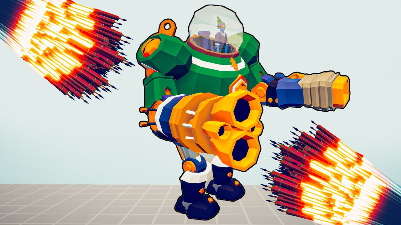 OP ROBOT vs EVERY GOD - Totally Accurate Battle Simulator TABS