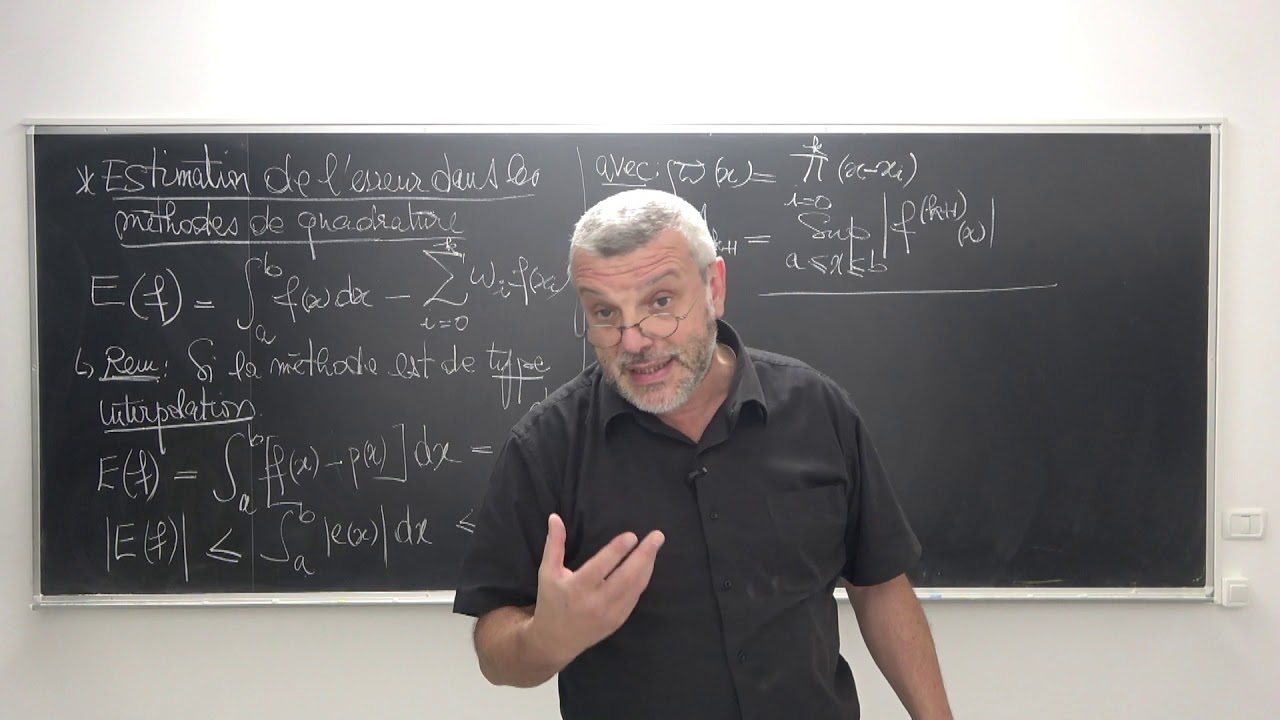 IANUM Cours 8 - Erreur de quadrature   Théorème de Péano
