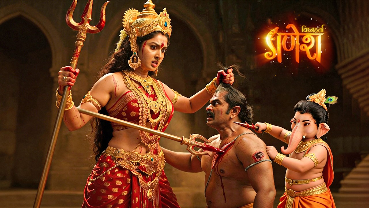 माँ दुर्गा और गणेश जी ने राक्षस को दी भयानक मृत्यु | विघ्नहर्ता गणेश | Vighnaharta Ganesh 2026
