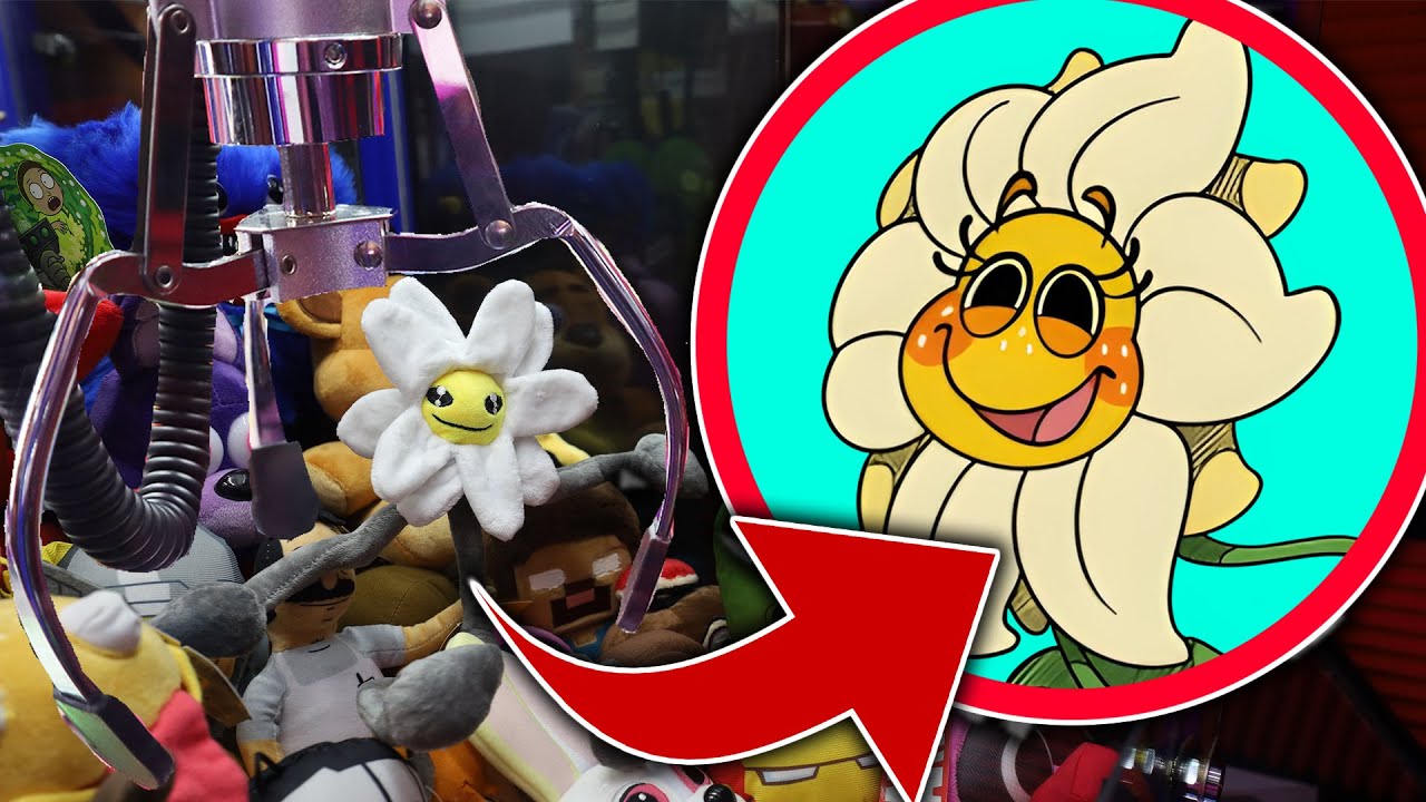 Daisy STUCK inside Claw Machine