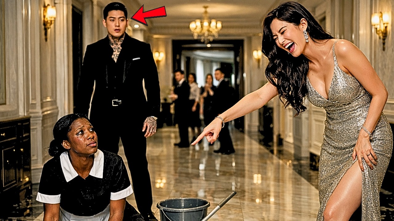 The Korean Mafia Boss’s Wife Mocked the Maid — Until She Arrived in a $4M Dress