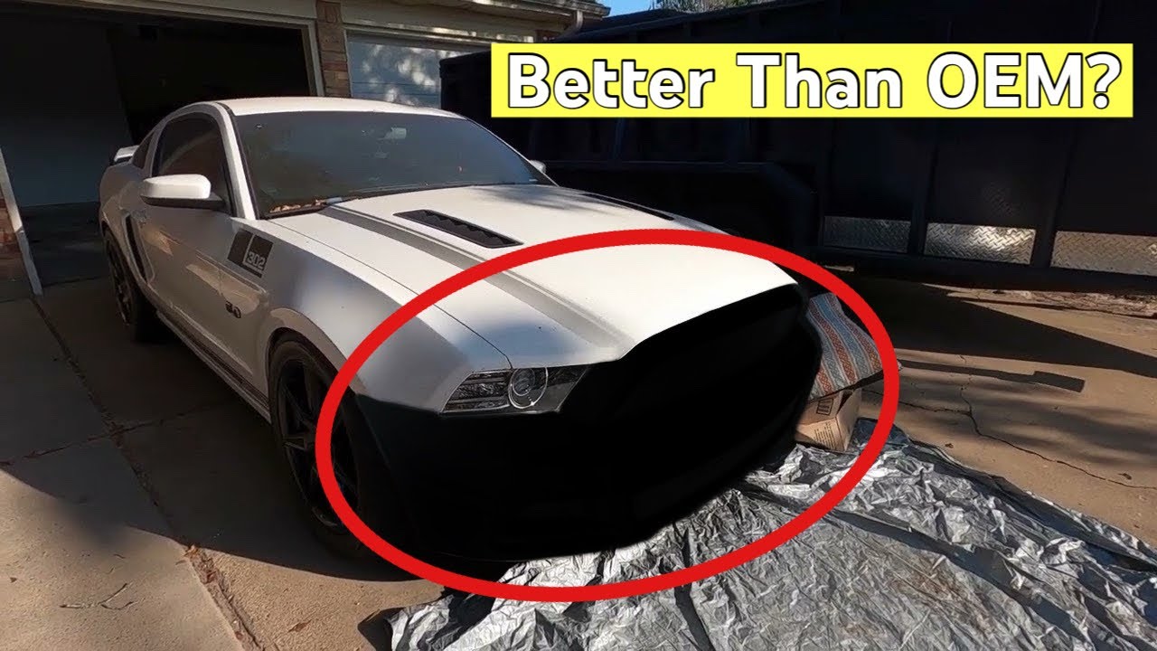 I bought a PRE-PAINTED bumper after my Mustang almost got totaled... Partify Full Review