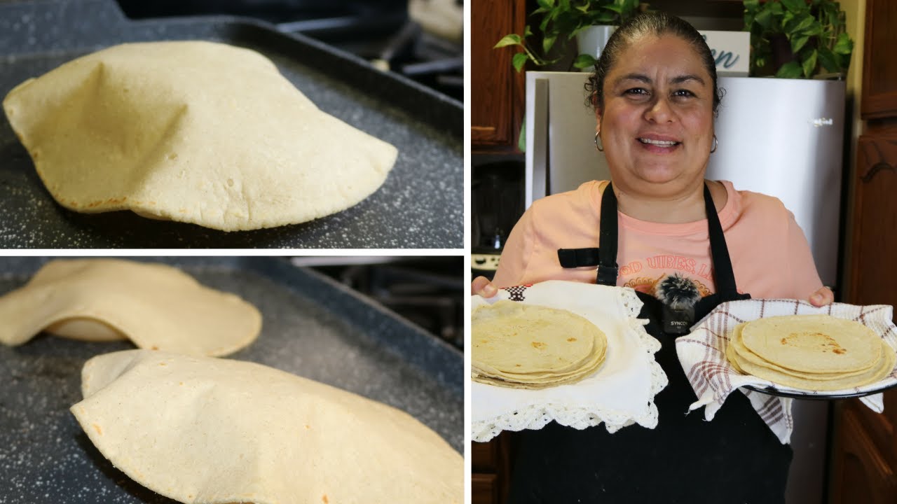 TORTILLAS DE MAIZ TE EXPLICO TODO PARA QUE SE INFLEN, 3 MANERAS DE HACER LA MASA
