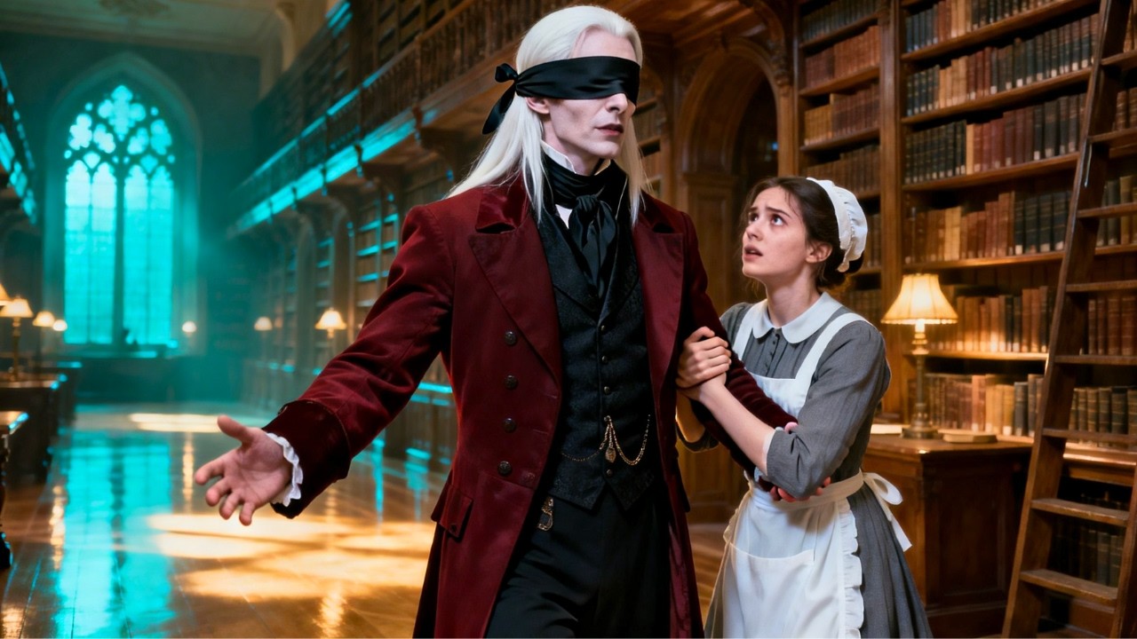 The Vampire King Fakes Blindness to Test His Servants — Until the New Maid Outsmarts Him