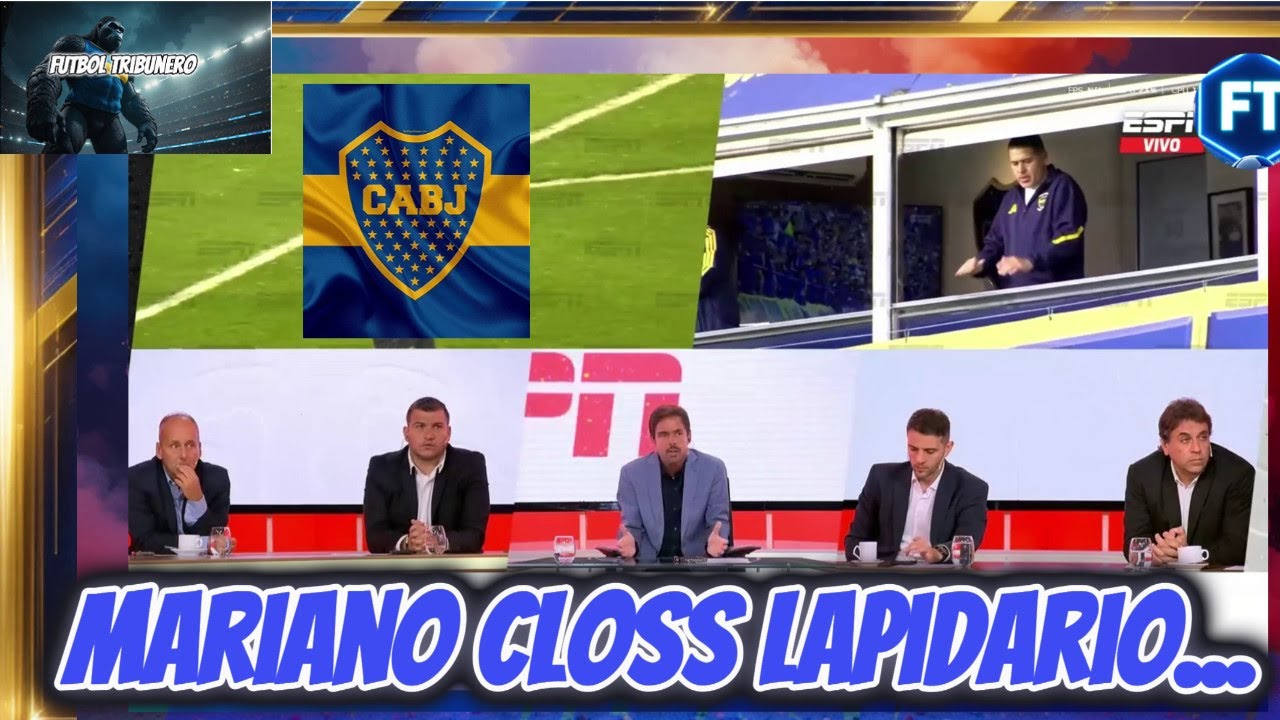 Mariano Closs criticó con dureza al plantel de Boca