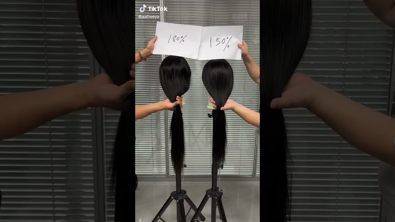 The difference between 180 density and 150 density, which one do you like？？？| Ft. Jessies Wig