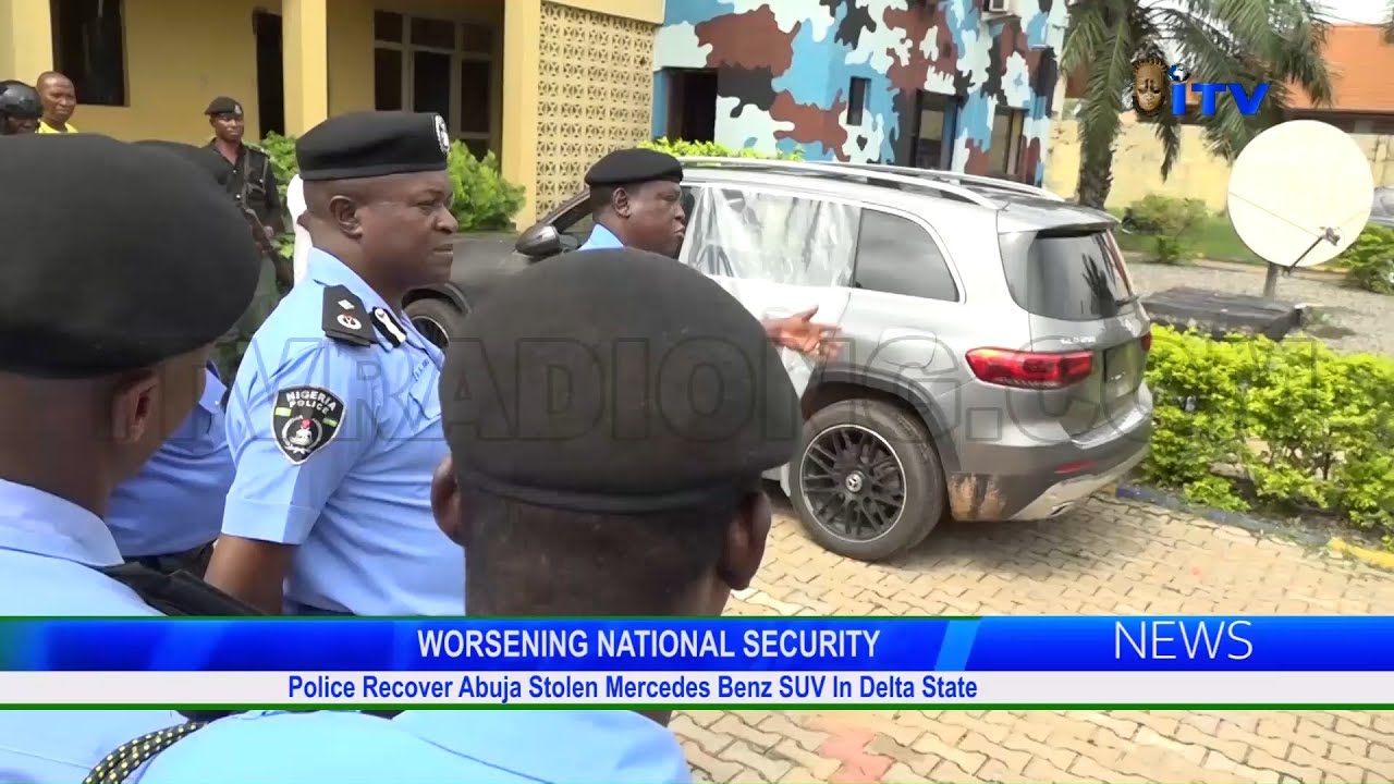 Police Recover Abuja Stolen Mercedes Benz SUV In Delta State