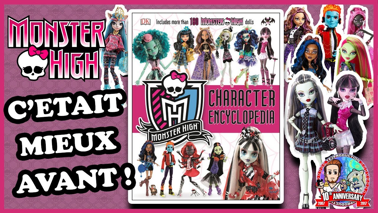 LES MONSTER HIGH avant le REBOOT