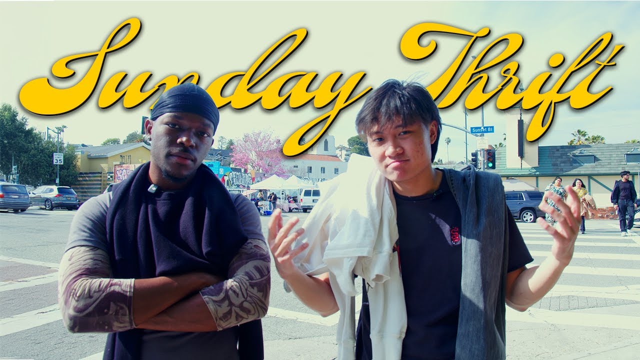 Sunday Thrift Eps.1 - Silverlake Flea Market Challenge ft. @gemlanistan