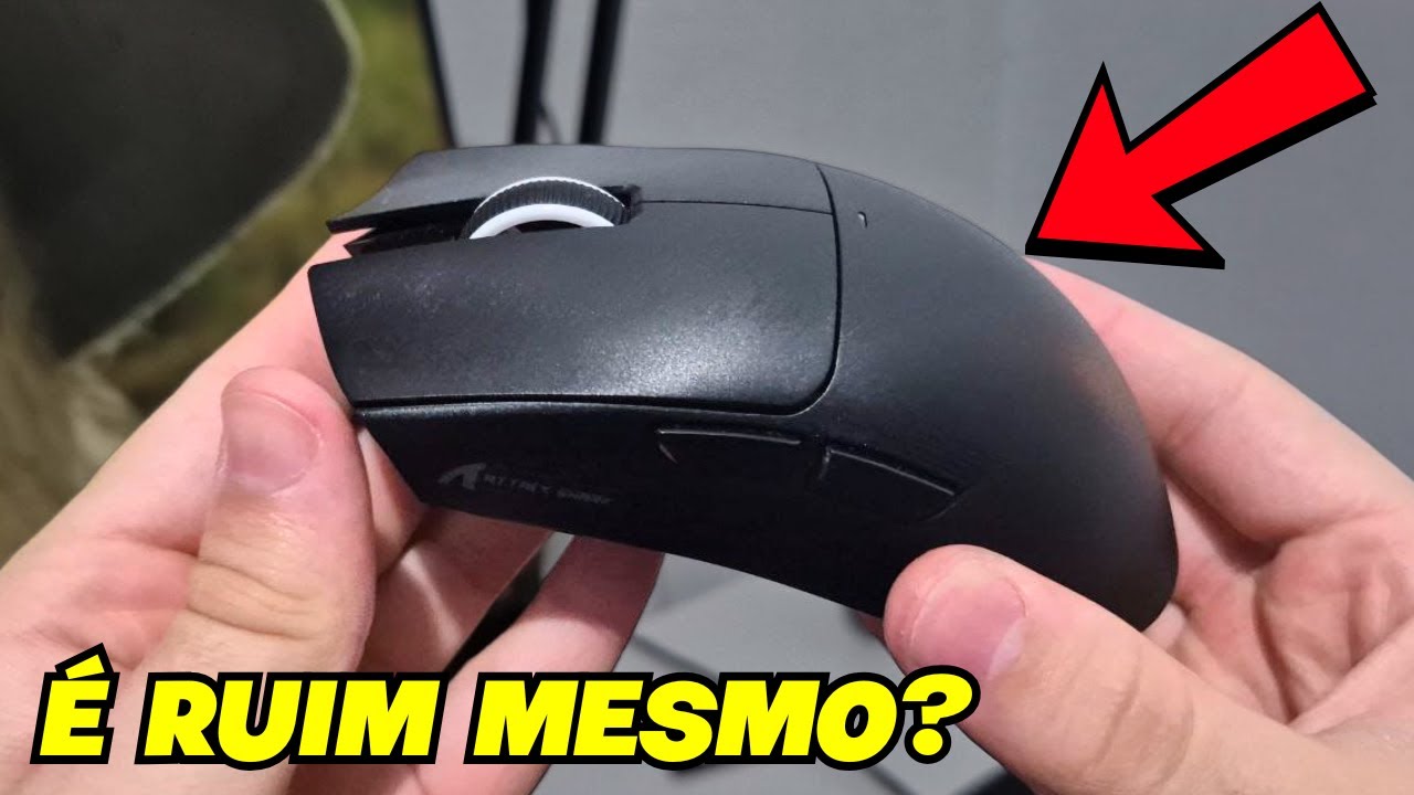Mouse Gamer Attack Shark X11 É Bom?-Vale a Pena Comprar Mouse Attack Shark X11? (mouse gamer barato)