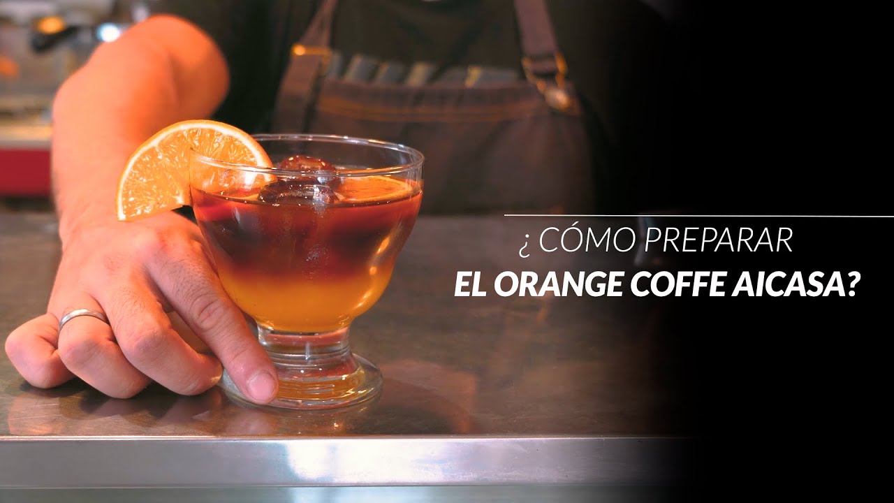 &iquest;C&oacute;mo preparar el ORANGE COFFE AICASA?☕🤎🍊