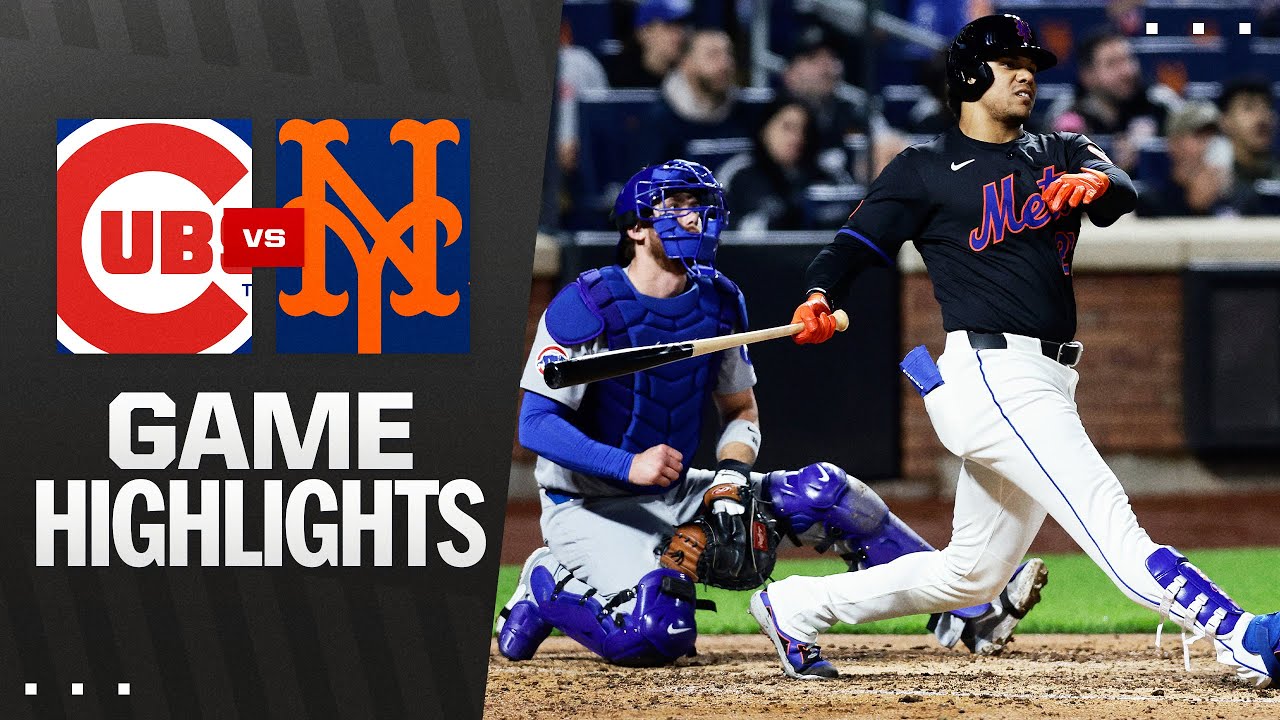 Cubs vs. Mets Game Highlights (5/9/25) | MLB Highlights