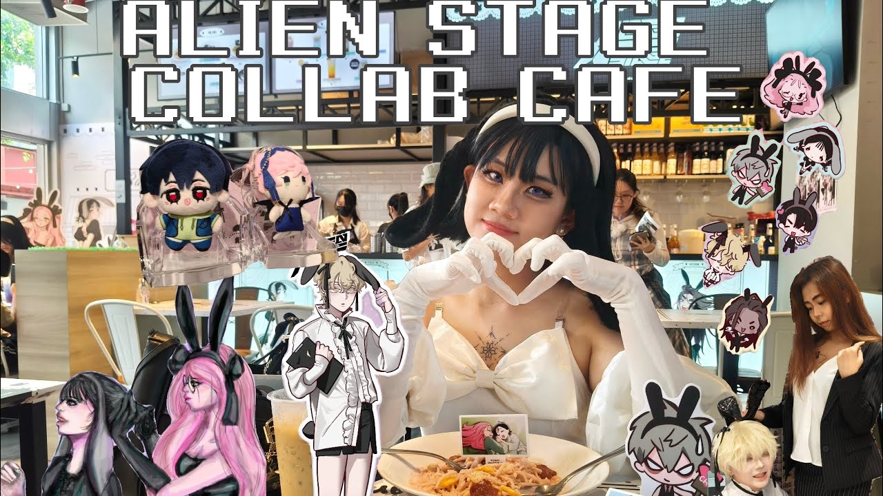 Alien Stage Collab Café (++Art Riot) | Vlog