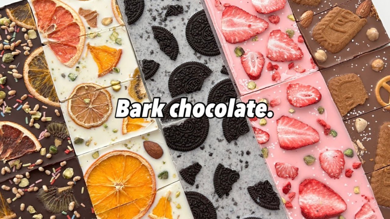 [ENG] 다섯 가지 맛 바크 초콜릿🍫 | 발렌타인데이 초콜릿 만들기 (Valentine's Day / Bark Chocolate)