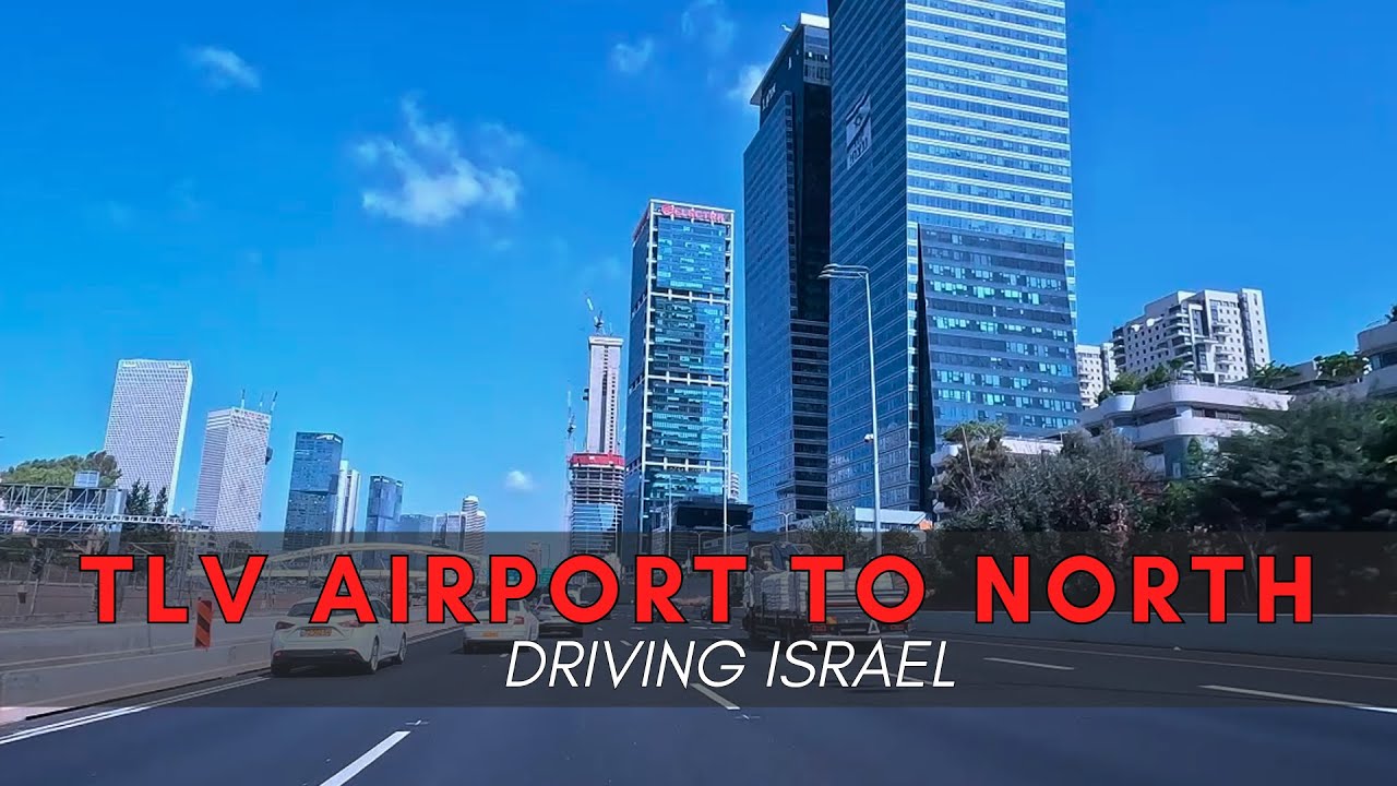DRIVING ISRAEL 🇮🇱 TLV Airport to Karmiel Road Trip
