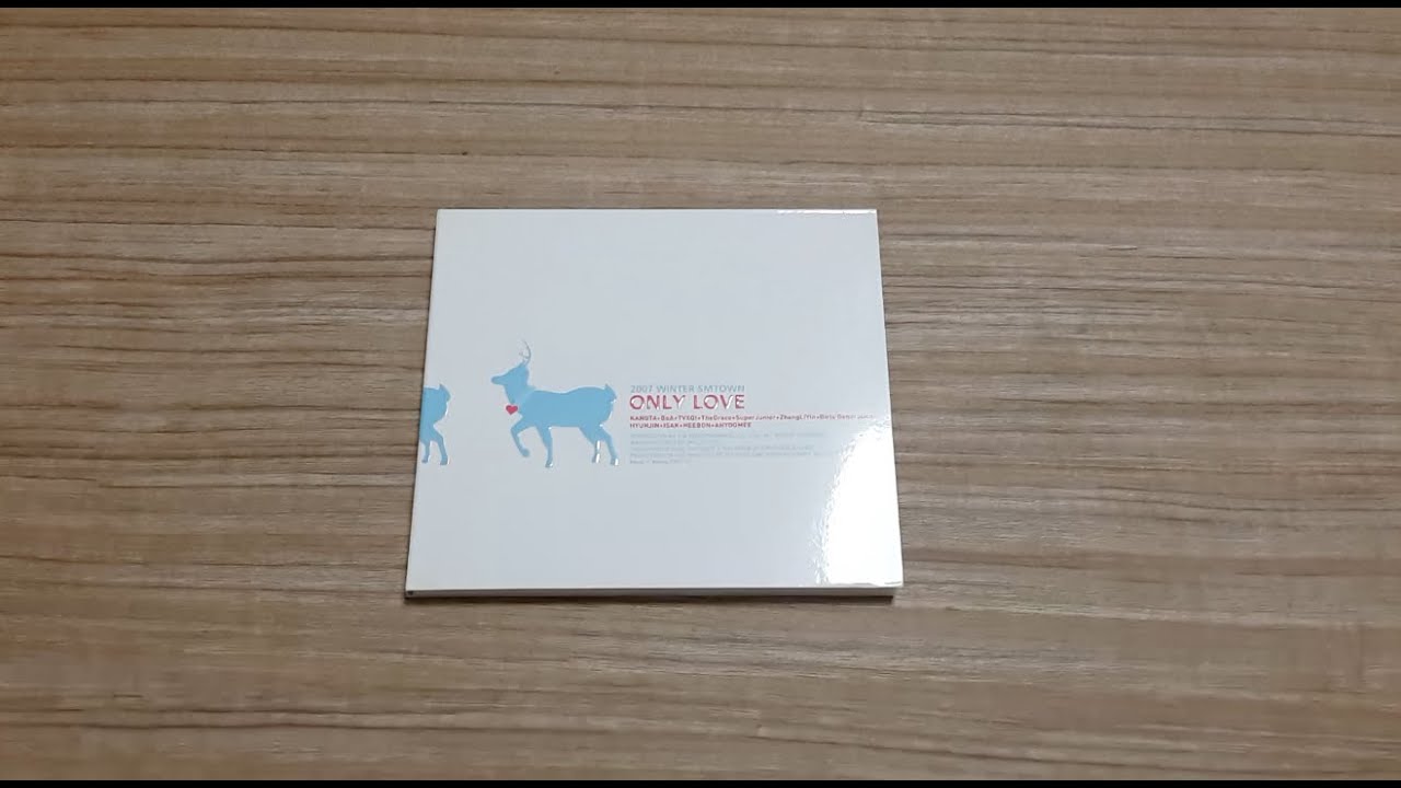 [Unboxing]2007 Winter SMTown &ndash; Only Love