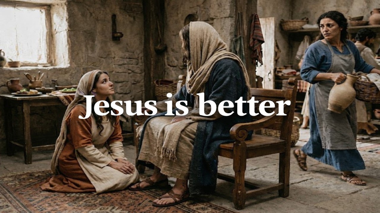 Jesus is Better: Overcoming Distraction (Luke 10:38-42)