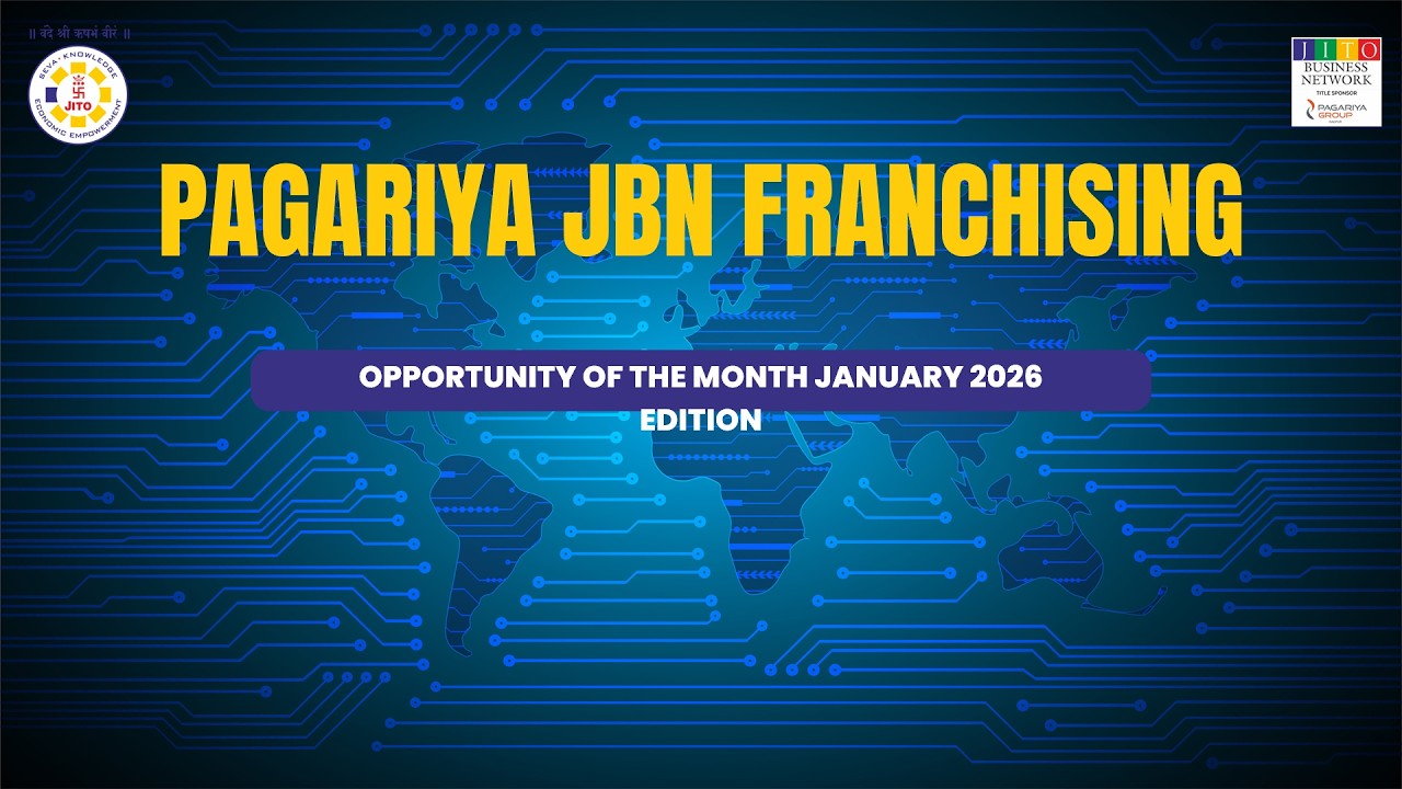 Pagariya JBN Franchising | Oppotunity of the Month Webinar | Jan 2026