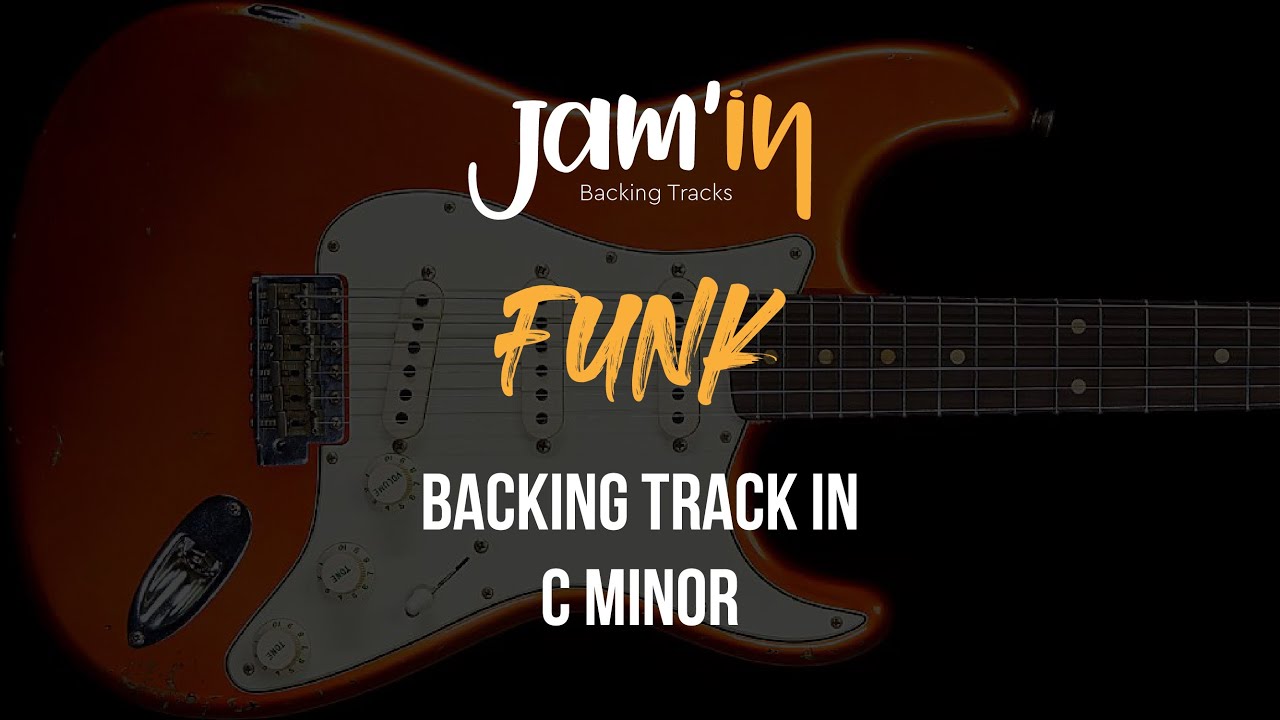 Funk Guitar Backing Track in C Minor
