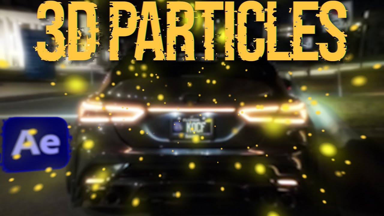 Эффект плавных 3D-частиц в After Effects