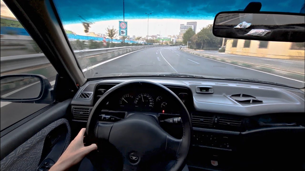 Daewoo Cielo 1.5 lit 2001 test driving/دوو سیلو/Daewoo nexia/نکسیا/Korea/car/رانندگی