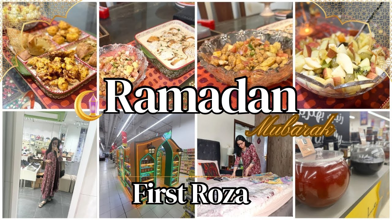 My Routine with KIDS in RAMADAN from SAHOOR TO NIGHT ~ Iftar recipes ~ The First Day of Ramadan 2026
