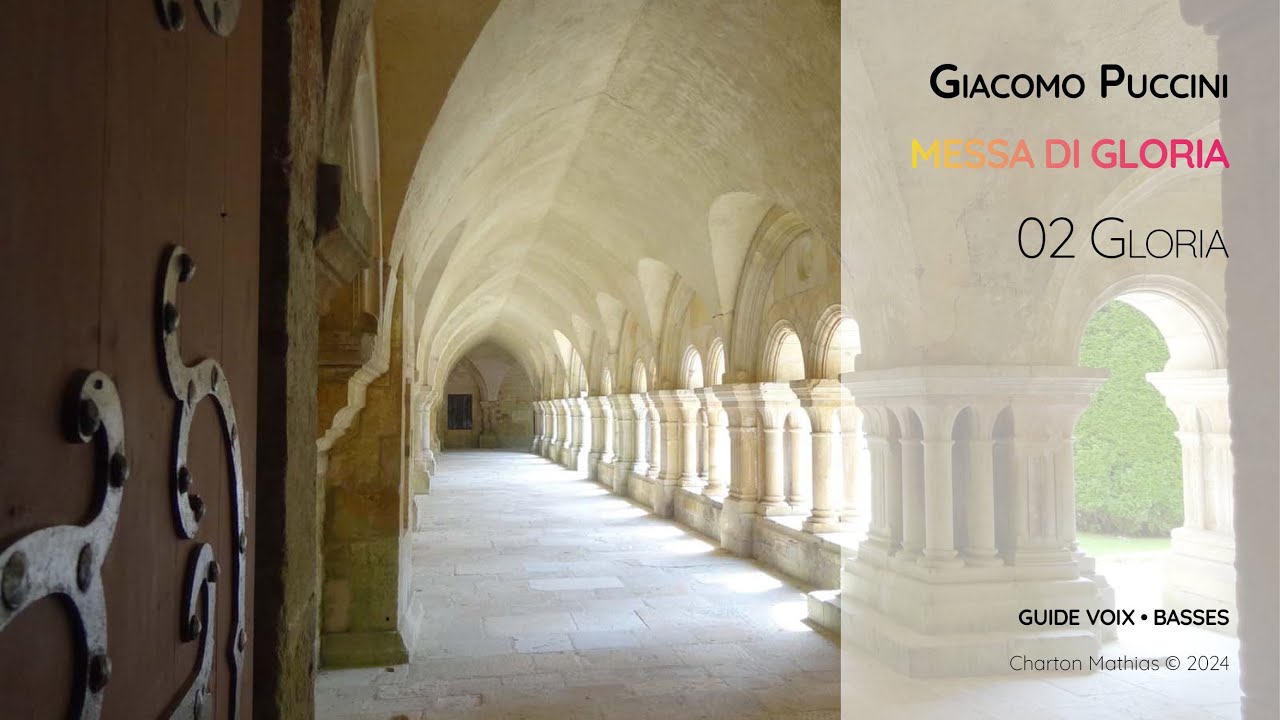 Puccini, Giacomo | Messa di Gloria 2  Gloria | Guide voix Basses