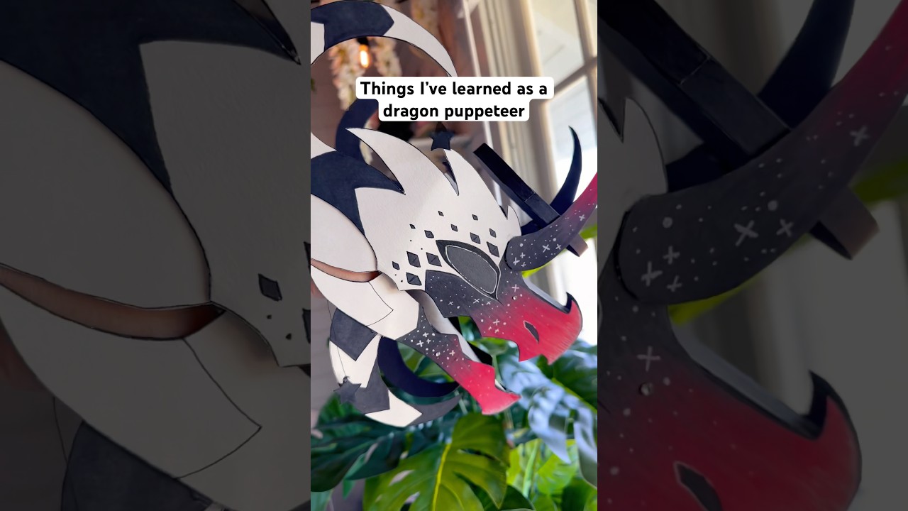 Things I Wish I Knew Sooner - Dragon Puppeteer Advice #dragonpuppets #paperdragon