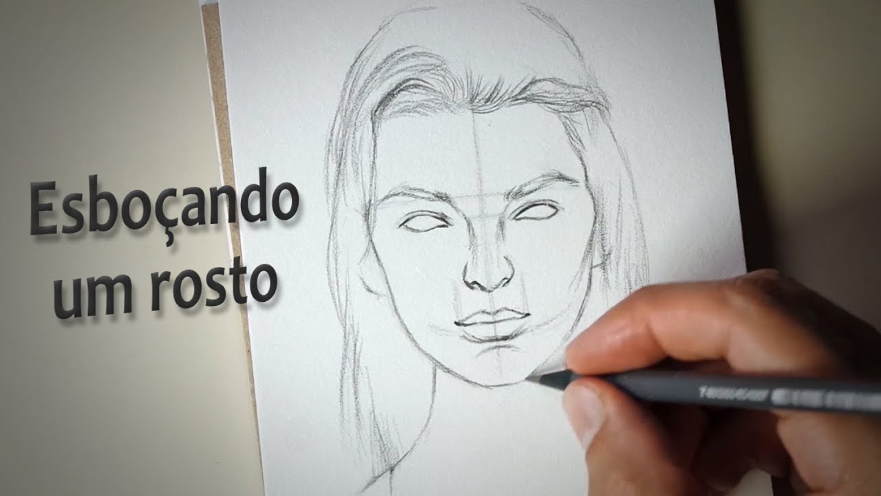 Proporções e medidas para desenhar um rosto