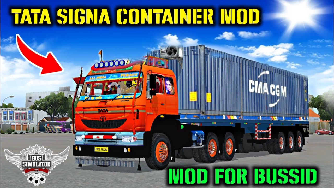 How to Download Tata Container Truck Mod in Bus Simulator Indonesia | Tata Truck Mod In Bussid