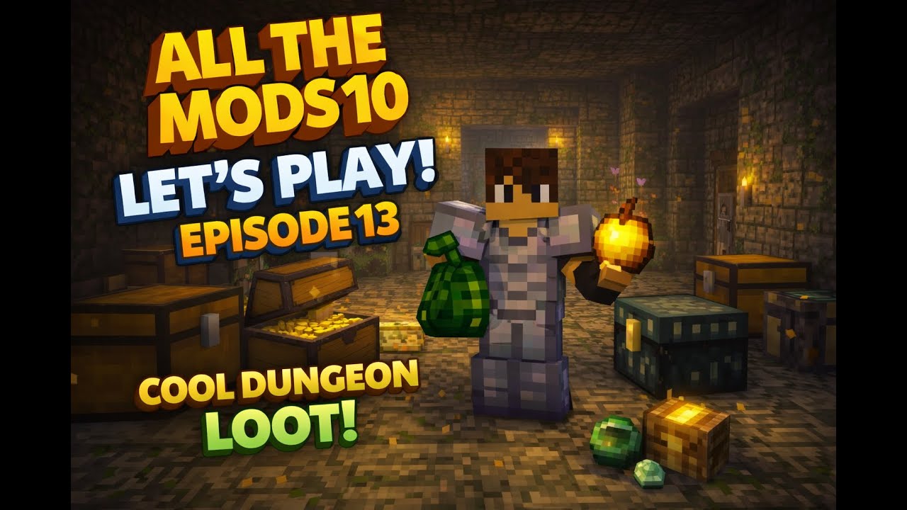 ATM10 Let's Play - Episode 13 | Cool Dungeon