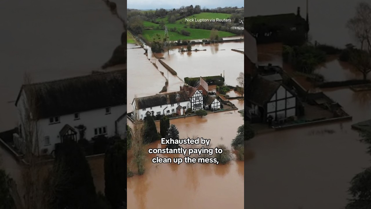 Man builds wall around house after years of flooding 