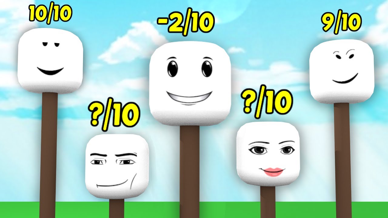 Speedrun Rating EVERY Roblox Face
