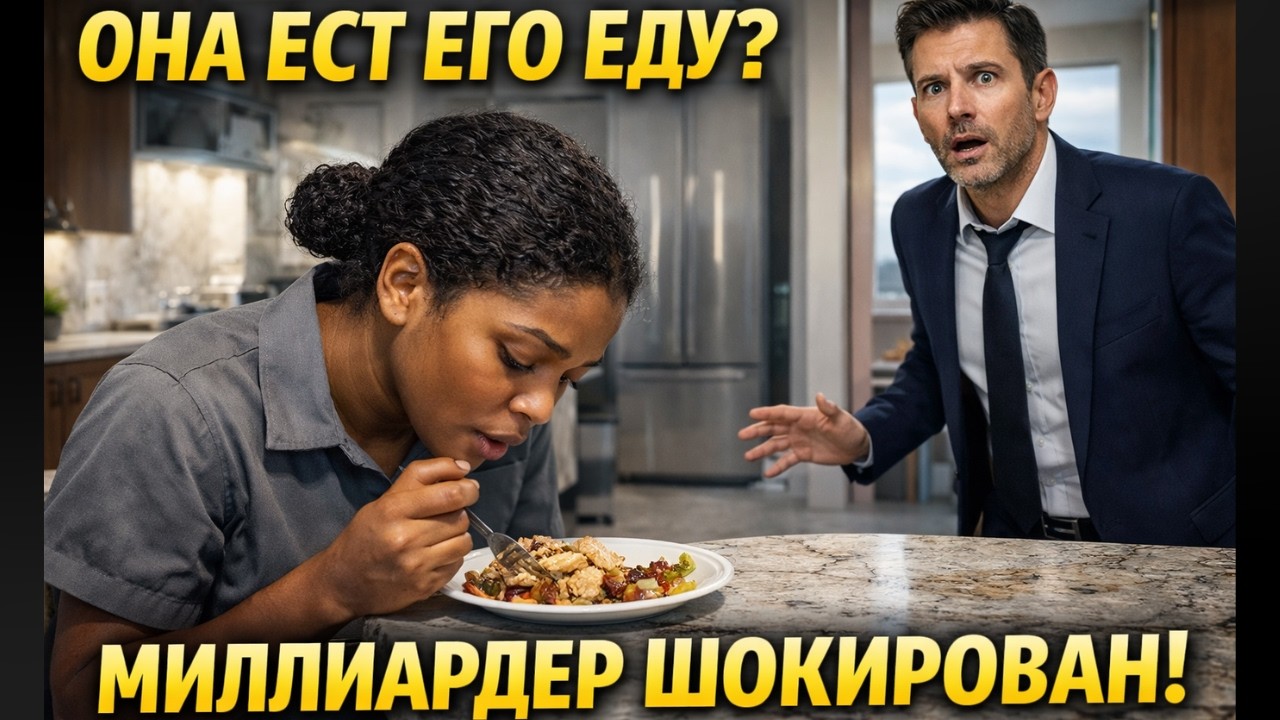 Миллиардер Вернулся Домой Рано… И Увидел, Как Горничная Ест Остатки Его Еды