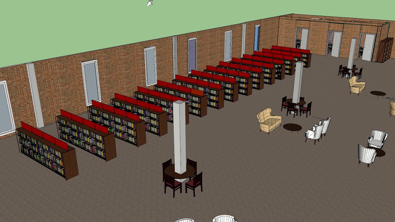 Holmes CC New Library Layout