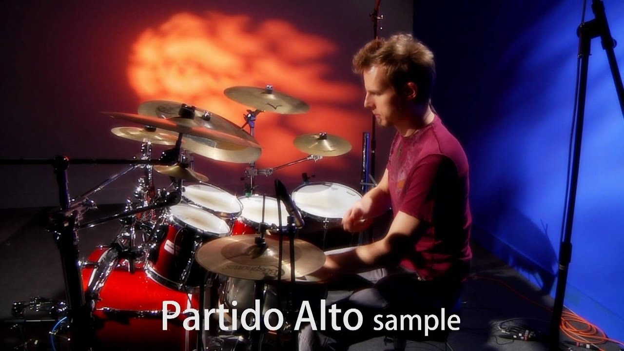 Partido Alto on drum set- by Studio Session Drummer Goran Rista