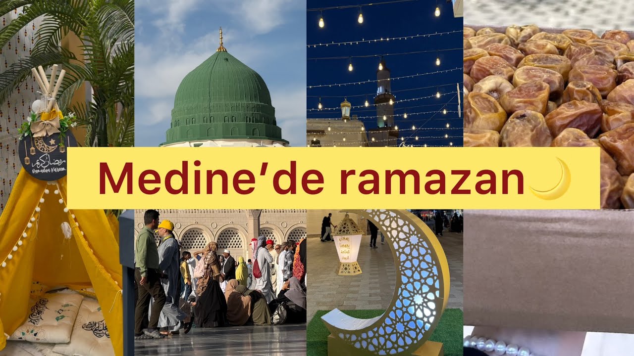 Medine’de ramazan 🌙(inci nerden alınır)