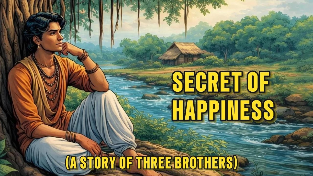 The Real Secret of Happiness | The Story of Three Brothers | Learn English Through Story