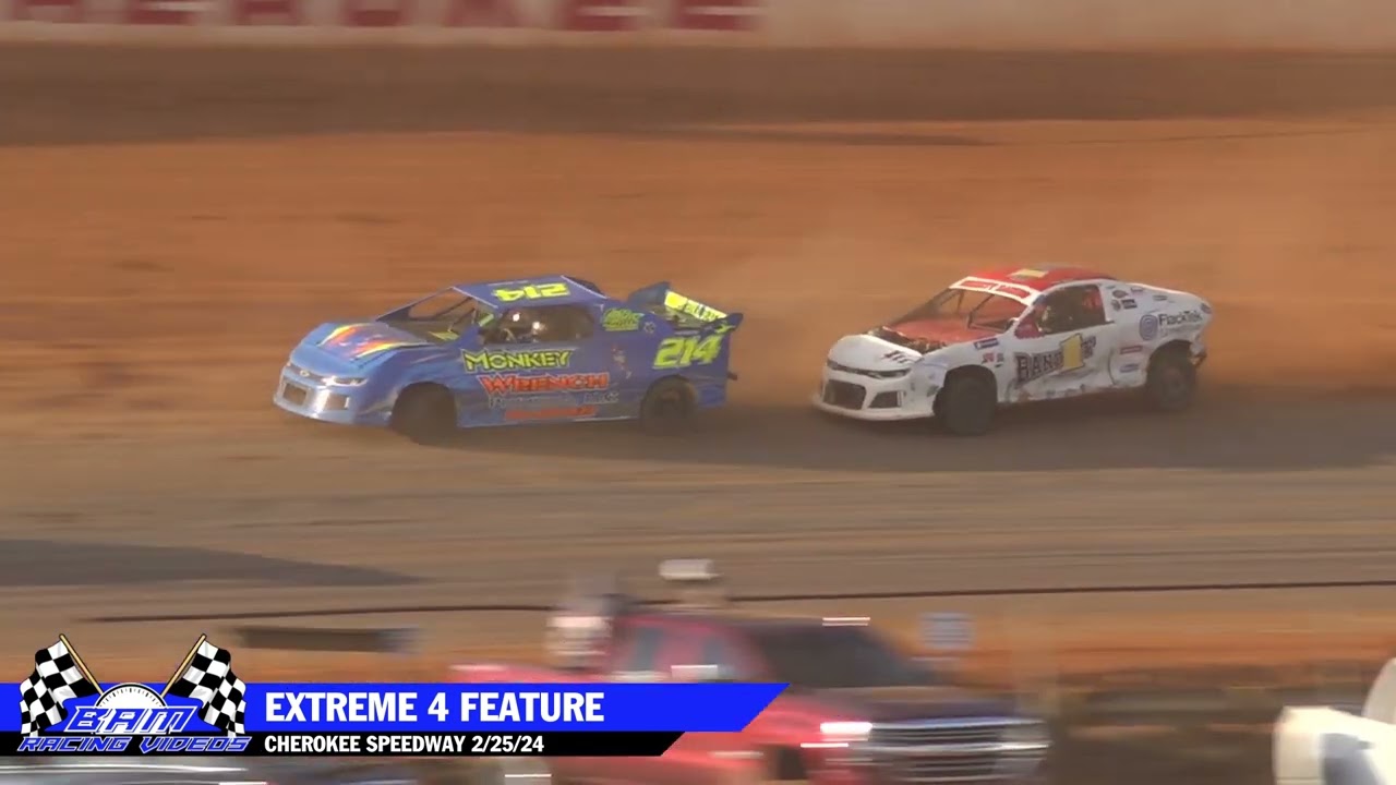 Extreme 4 Feature - Cherokee Speedway 2/25/24
