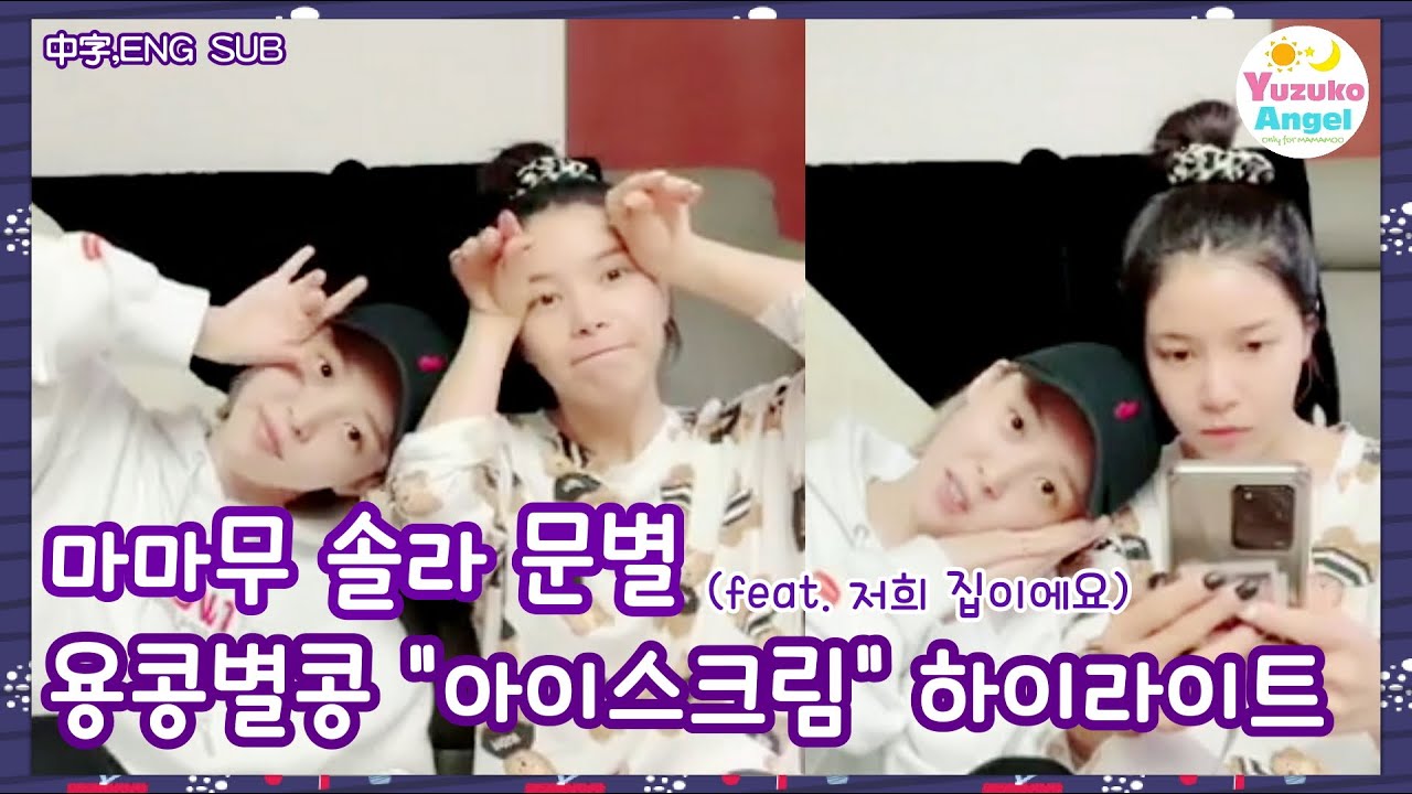 [마마무 솔라 문별] 용콩별콩 