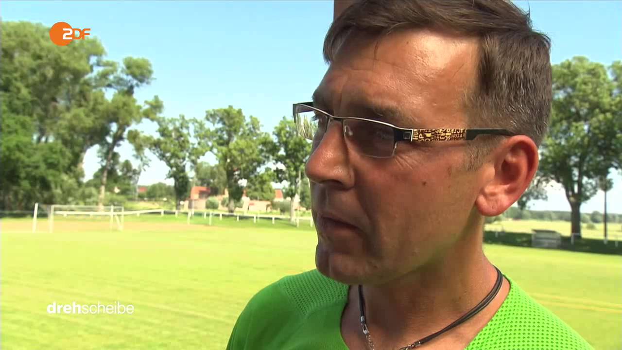 Gerald Hübner  WWW.HÜBNER-HOCHWASSERSCHUTZ.DE  im ZDF  Drehscheibe ,Bericht aus Walternienburg