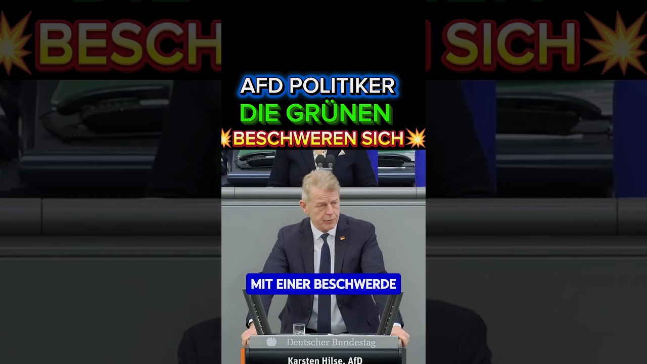 💥AFD💥 GR&Uuml;NE BESCHWEREN SICH⚡#Afd #2026 #brandenburg #cdu #spd #weidel #merz #diegr&uuml;nen #hilse