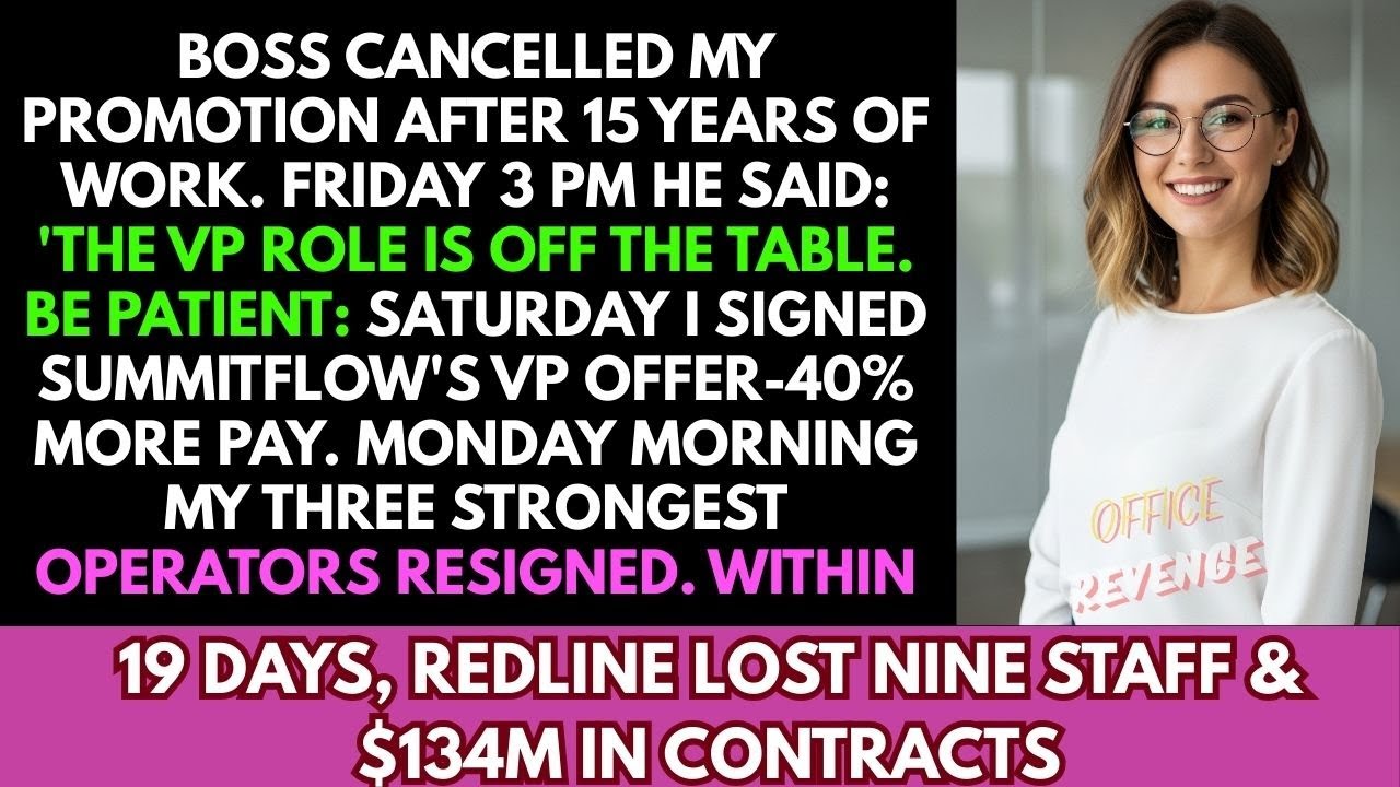 Boss CANCELLED My Promotion After 15 Years — I Joined a Rival and His Top Staff Quit | Corporate