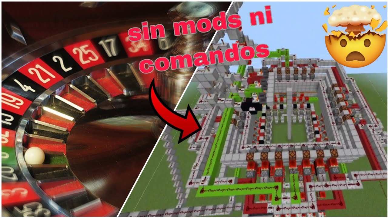 Hice una ruleta de apuestas en Minecraft sin mods ni comandos