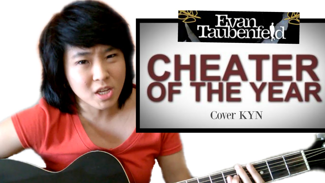 Evan Taubenfeld - Cheater of the Year (acoustic cover KYN) + Lyrics + Chords in the description